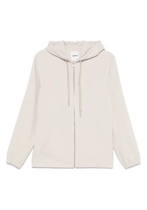 SANDRO zip-up hoodie - Neutrals