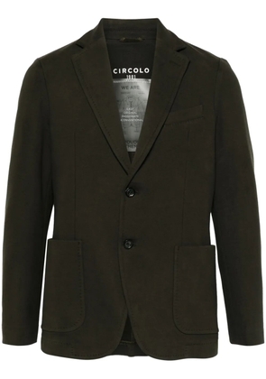 Circolo 1901 single-breasted blazer - Green