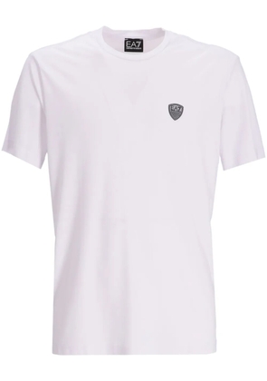 Ea7 Emporio Armani Core Shield cotton T-shirt - Pink