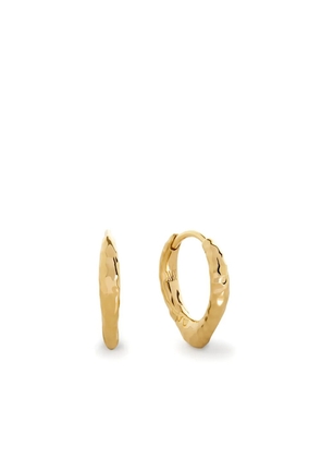 Monica Vinader Siren hoop earrings - Gold
