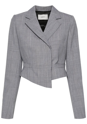 Coperni double-breasted cropped blazer - Black