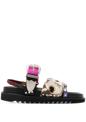 Toga Pulla multiple straps slingback sandals - Neutrals