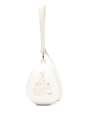 Simone Rocha mini Hare cross body bag - White