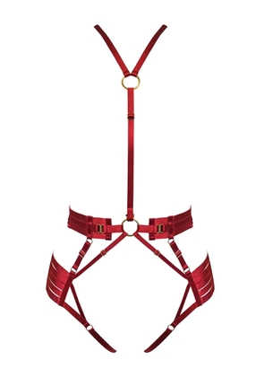 Bordelle strap harness - Red