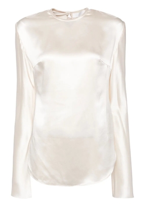 LITKOVSKA silk blouse - Neutrals