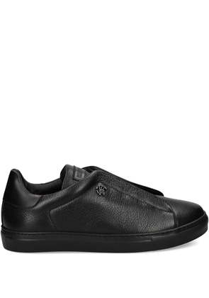 Roberto Cavalli logo-plaque sneakers - Black