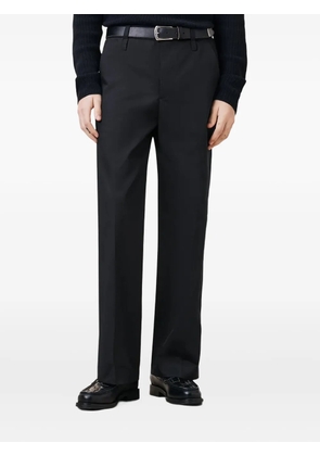 AllSaints flat-front tailored trousers - Black