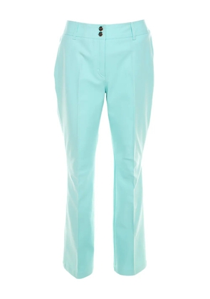 Escada Pre-Owned pressed-crease trousers - Green