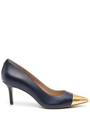 Lauren Ralph Lauren 75mm leather pumps - Blue