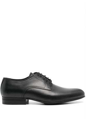 Calvin Klein lace-up leather derby shoes - Black
