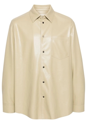 Nanushka long-sleeve recycled-polyester shirt - Green