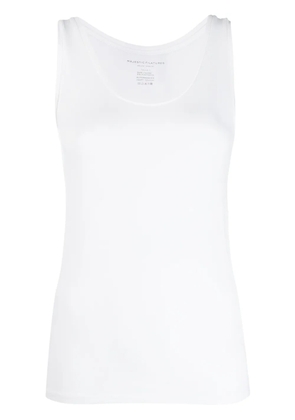 Majestic Filatures plain vest top - White