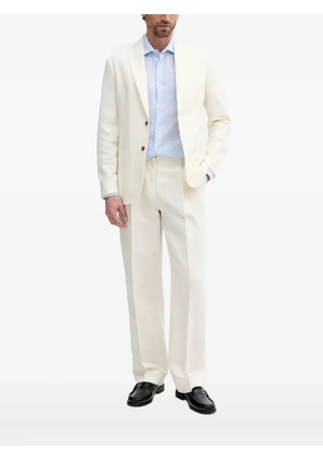 MC2 Saint Barth striped linen shirt - Blue