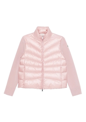 Moncler quilted shell jacket - Pink