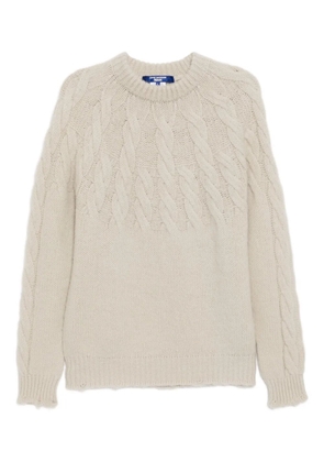 Junya Watanabe MAN wool jumper - Neutrals