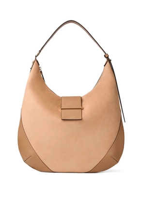 Jimmy Choo medium Bar Hobo shoulder bag - Brown