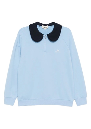SHUSHU/TONG round-collar sweatshirt - Blue