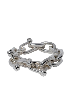 Parts of Four Charm bracelet - Silver