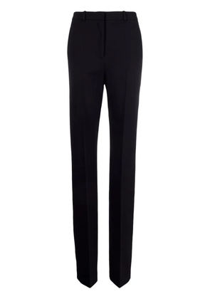 MACH & MACH pressed-crease tailored-cut trousers - Black