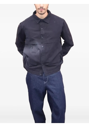 Casey Casey Fabu buttoned side-pocket overshirt - Blue