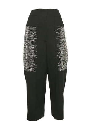 Jil Sander Pre-Owned embellished trousers - Black
