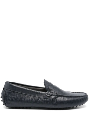 Corneliani leather loafers - Blue