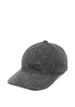 Marine Serre moon denim baseball cap - Grey
