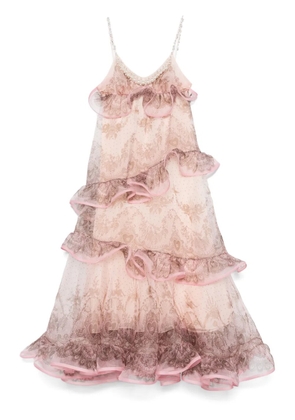 ZIMMERMANN Crush maxi dress - Pink