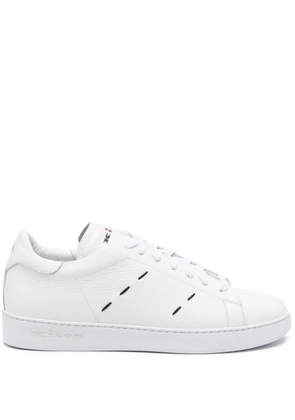 Kiton Stitching sneakers - White