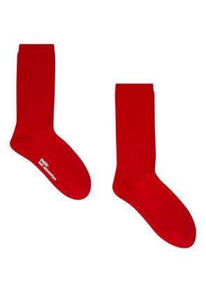 Noir Kei Ninomiya ribbed-knit socks - Red