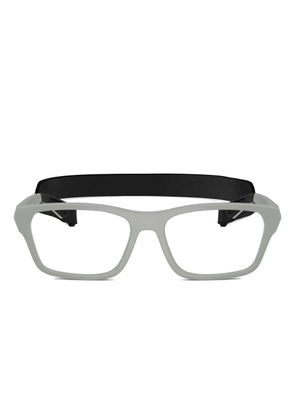 Prada Linea Rossa rectangle-frame glasses - Grey