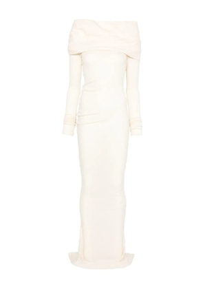 ENTIRE STUDIOS Cavalier draped maxi dress - Neutrals