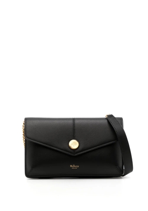 Mulberry press-stud fastening chain strap bag - Black