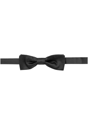 Dolce & Gabbana silk-satin bow tie - Black