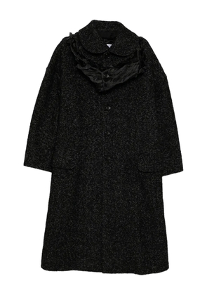 Comme Des Garçons Comme Des Garçons single-breasted coat - Black