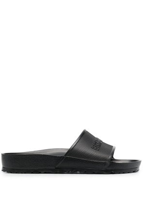 Birkenstock Barbados EVA logo-embossed sliders - Black