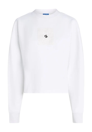 Karl Lagerfeld Jeans organic cotton sweatshirt - White
