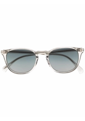 Oliver Peoples Finley round-frame sunglasses - Silver