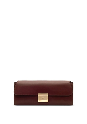 AMI Paris Mimi leather pouch bag - Red