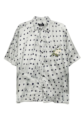 EGONlab. polka-dot shirt - Green
