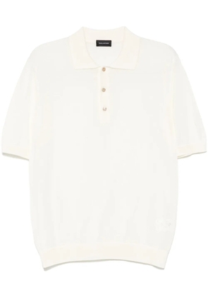 Tagliatore knitted polo shirt - Neutrals