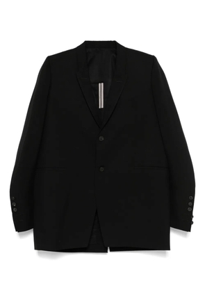 Rick Owens Dirt Tailored LS blazer - Black