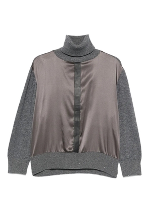 Max & Moi PUMPKY roll-neck sweater - Grey