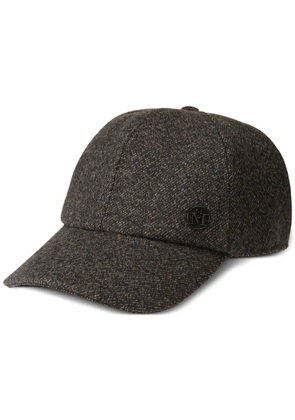 Maison Michel Tiger baseball cap - Brown