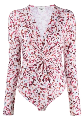 MARANT ÉTOILE Jena bodysuit - Neutrals