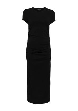 James Perse ruched T-shirt dress - Black