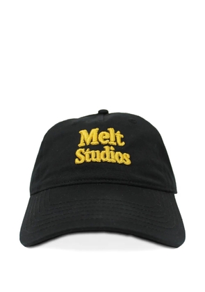 Melt embroidered baseball cap - Black