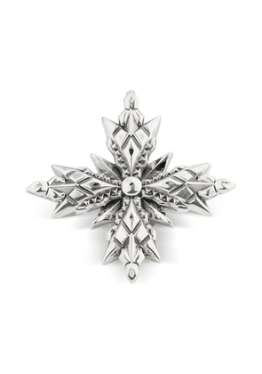 Emanuele Bicocchi Stella Ventis star-motif brooch - Silver