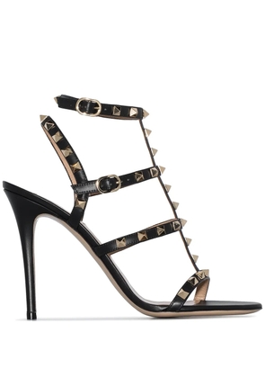 Valentino Garavani 100mm Rockstud sandals - Black