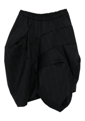 Comme Des Garçons wool midi skirt - Black